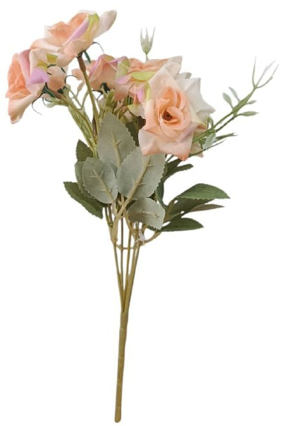 Ramo de Rosas Color Salmón 28cm