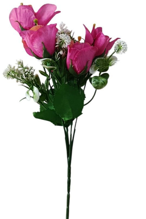 Ramo de Tulipanes Color Fucsia 28cm
