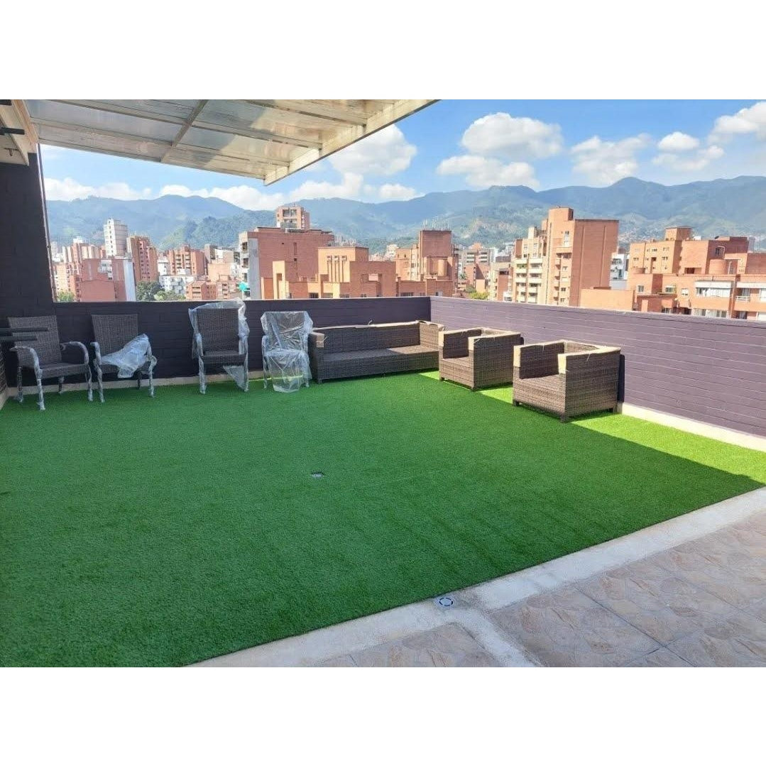 Grama Sintética Decorativa 15MM XMetro Cuadrado