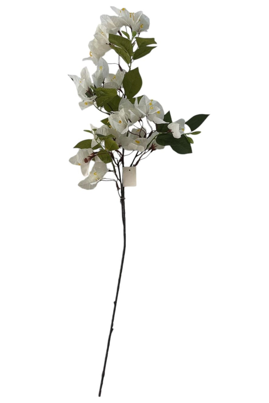 Rama de Veranera Artificial decorativa Blanca 70cm