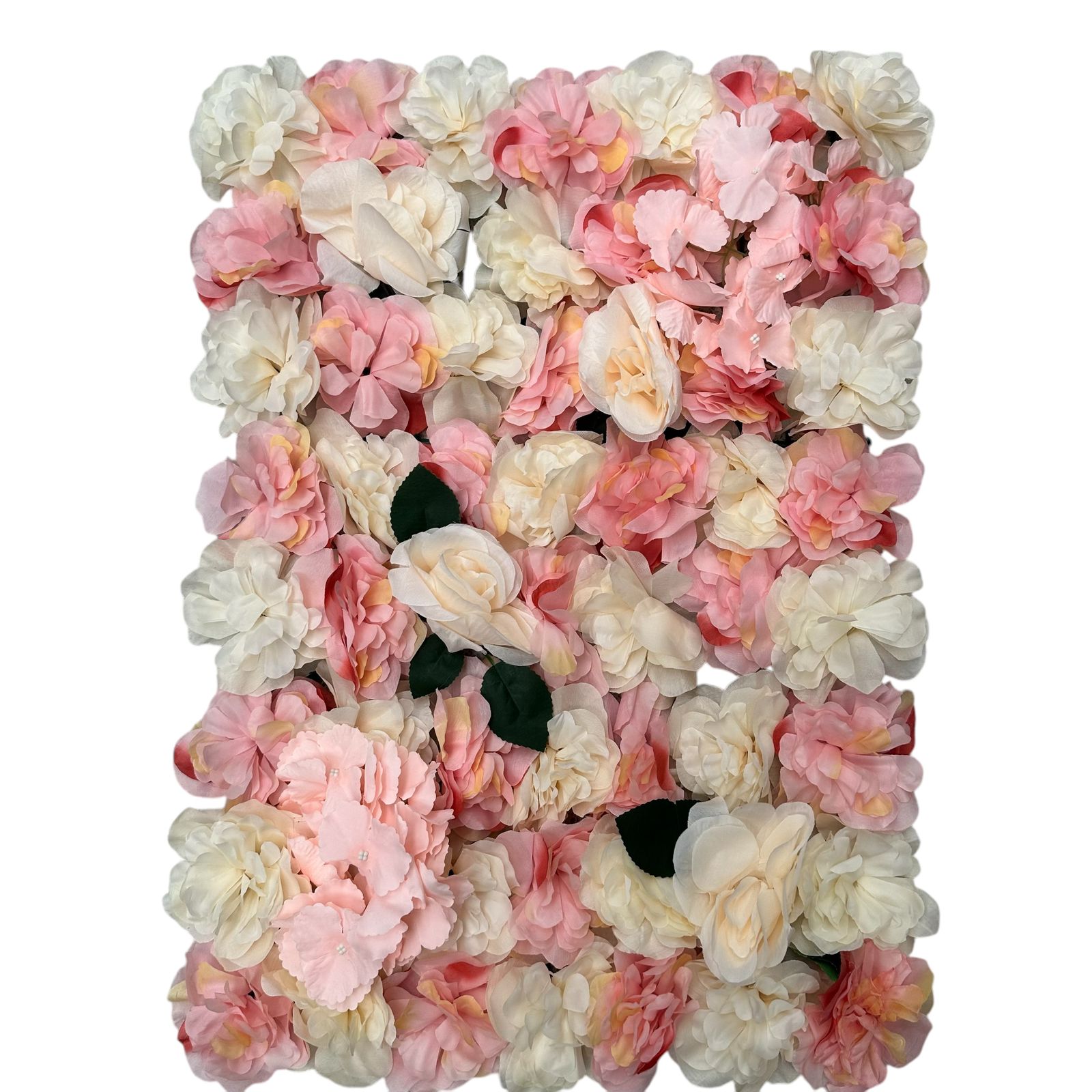 Jardin Vertical Artificial 60x40cm rosas floral Pastel