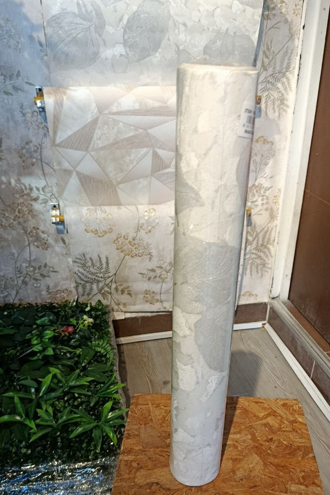 Papel Tapiz Rocío de Plata 9.5mtr