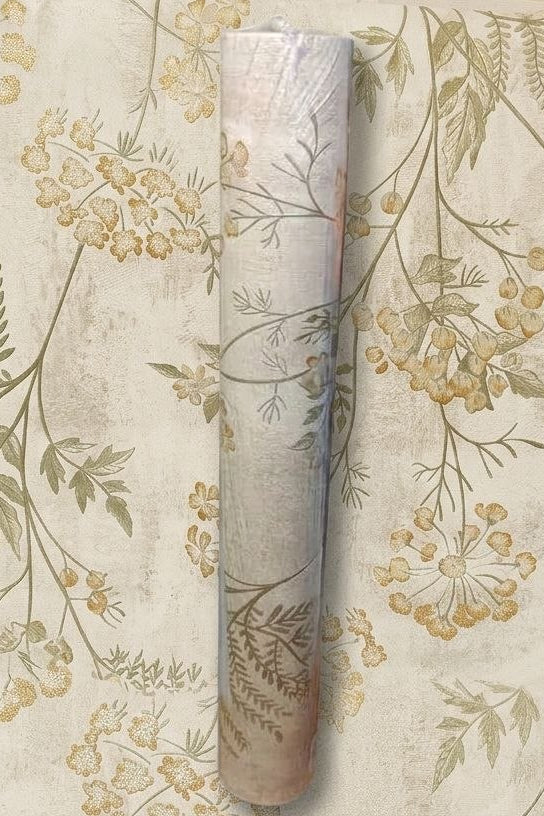 Papel Tapiz Lienzo Florecido 9.5mtr