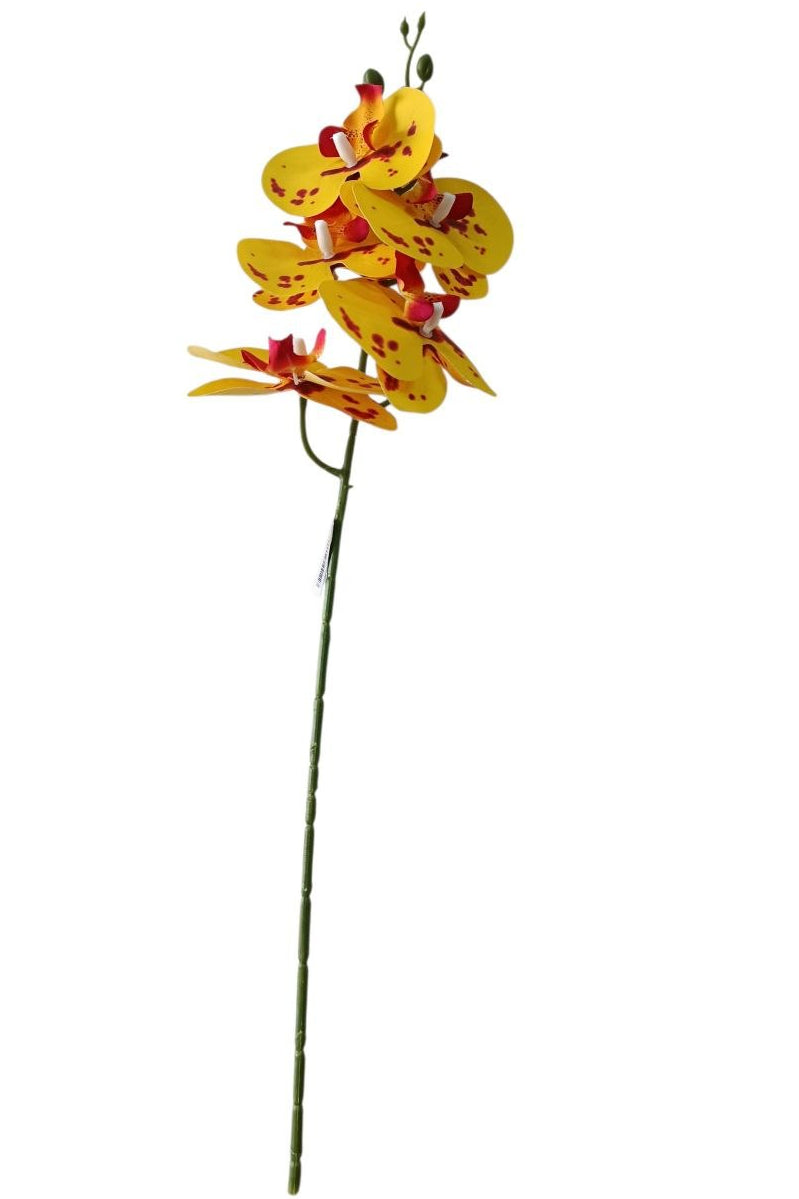 Orquidea 5 Flores Amarilla 58cm