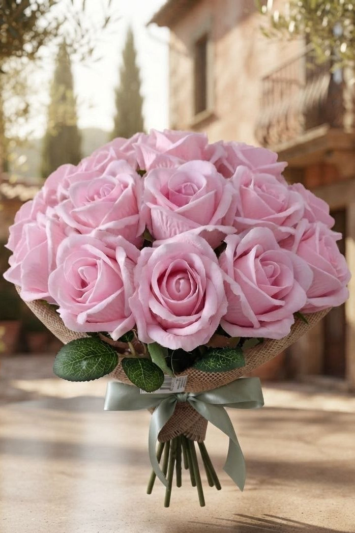 Rosa Tipo Ans Rosada 50cm