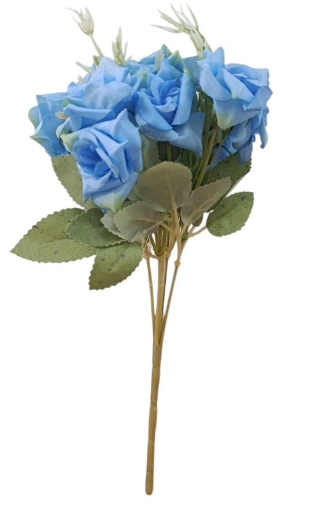 Ramo de Rosas Color Azul 28cm