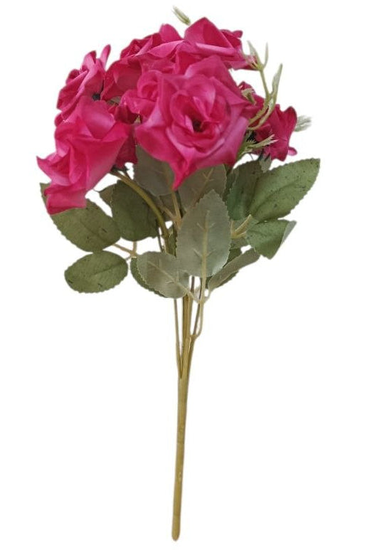 Ramo de Rosas Color Fucsia 28cm