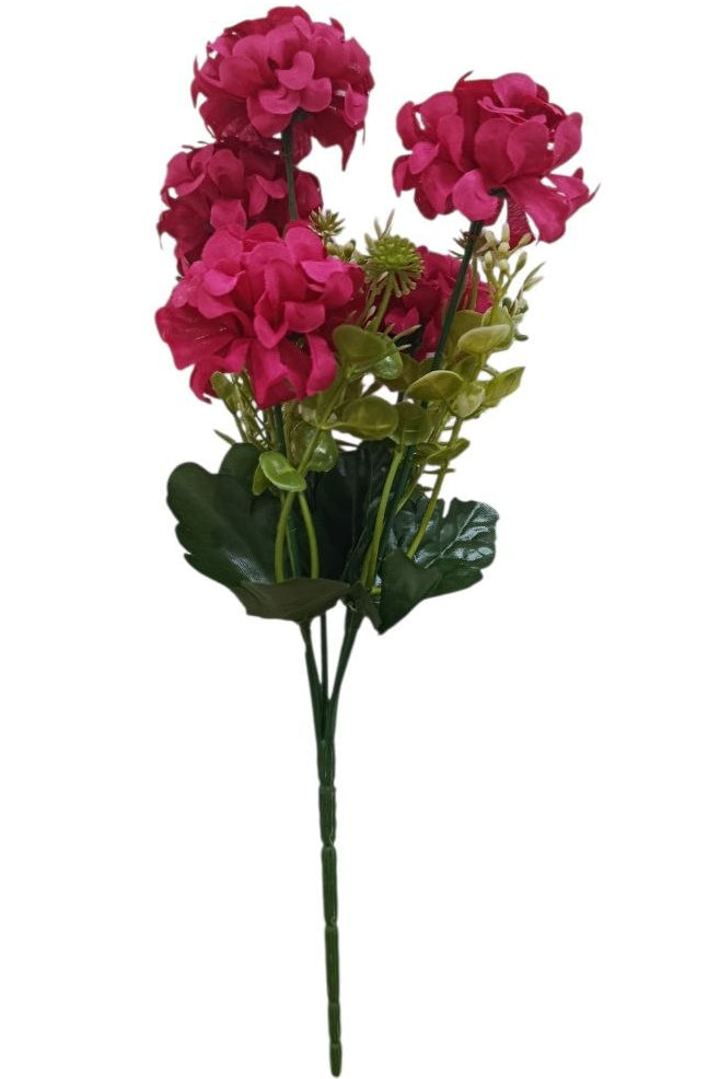 Ramo de Hortensias Color Fucsia 30cm