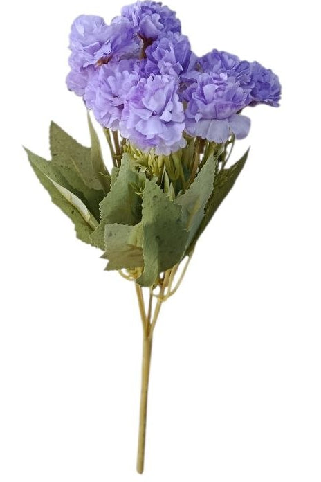 Ramo de Claveles Pequeños Morados 25cm
