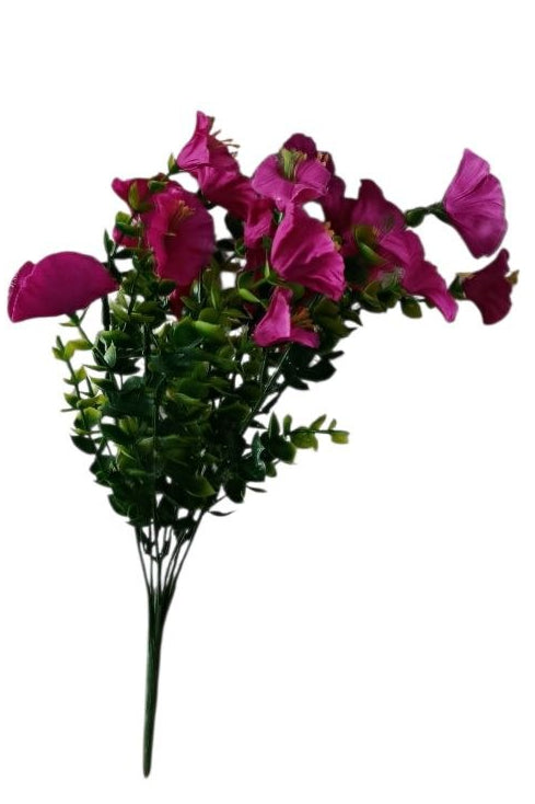 Follaje General Flor Campanilla Morada 34cm