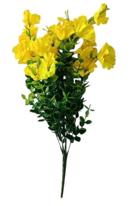 Follaje General Flor Campanilla Amarilla 34cm