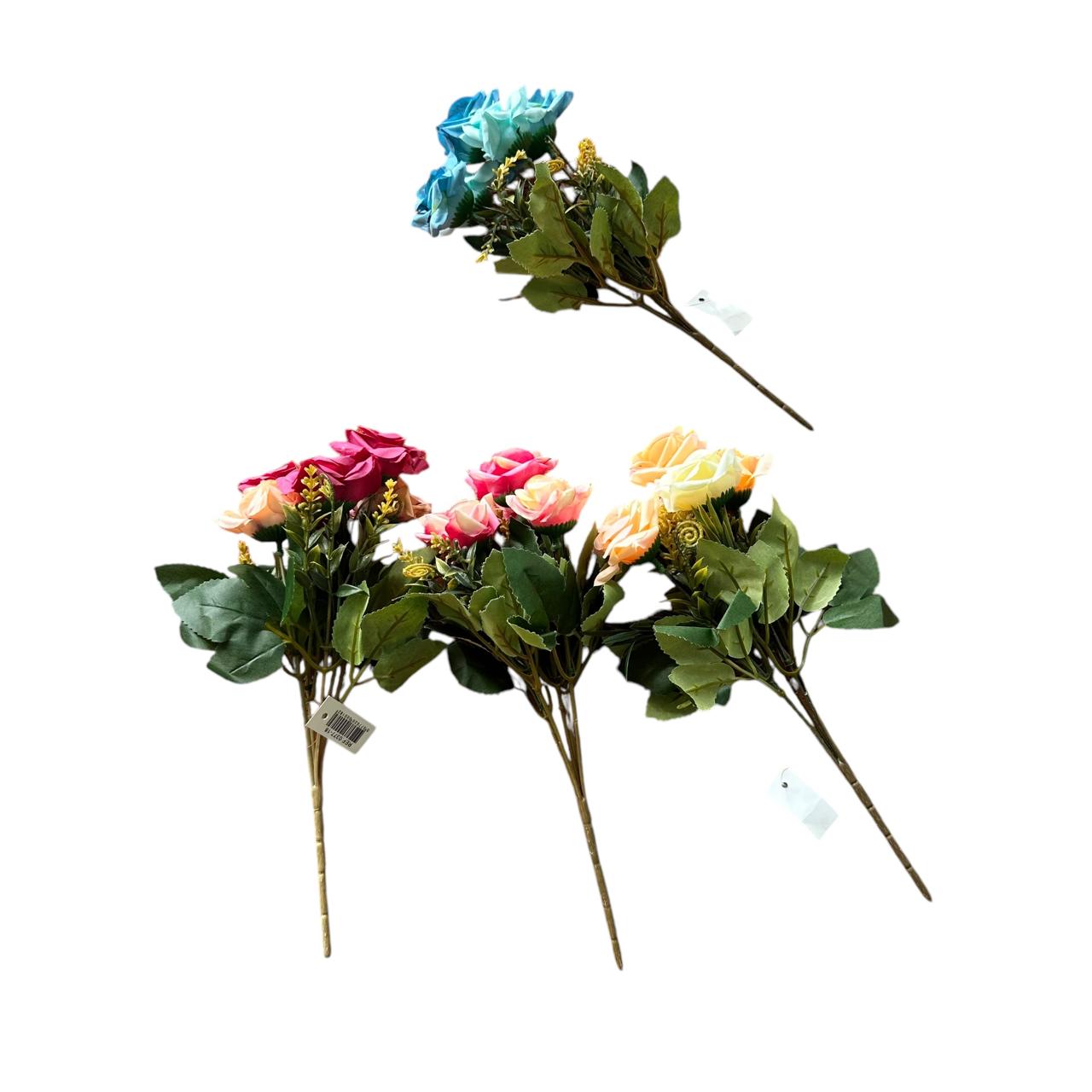 Ramo de Rosa Artificial Chinesis