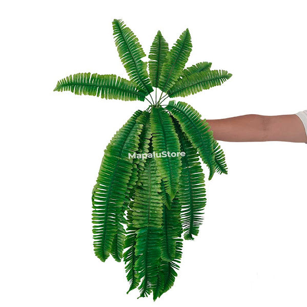 Helecho Decorativo Artificial Premiun Hojas Largas