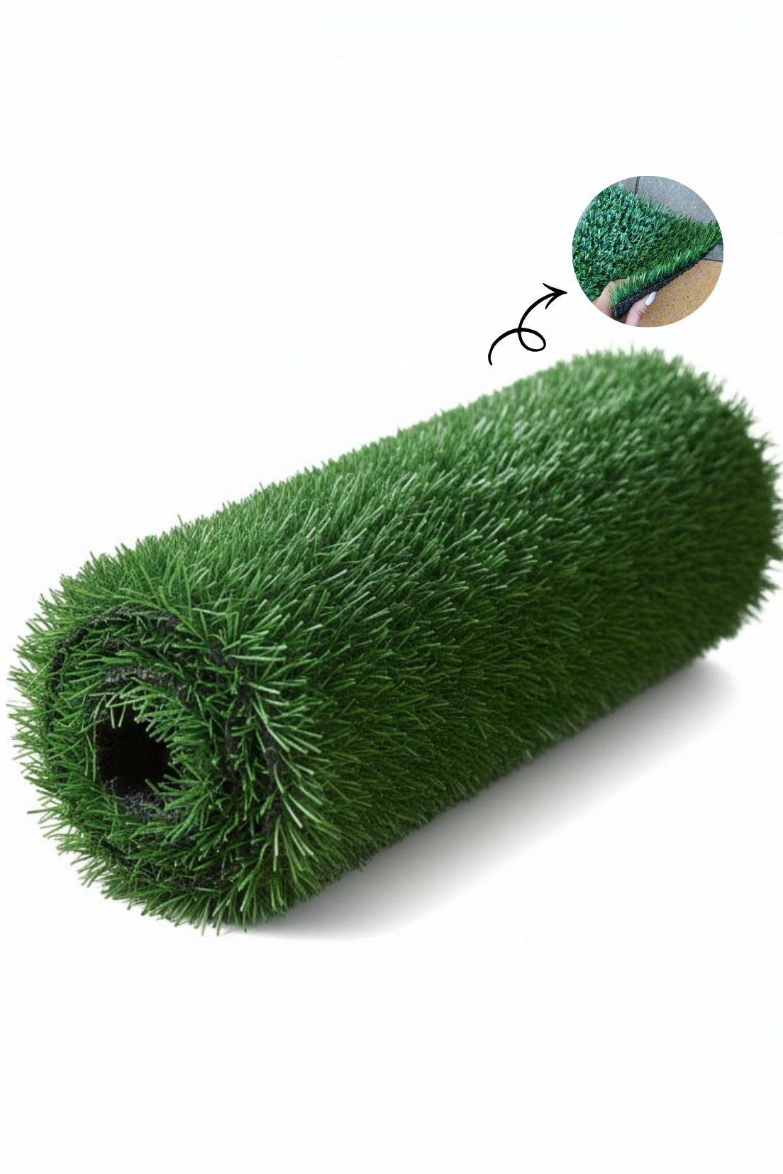 Grama Sintética 25MM XMetro Cuadrado