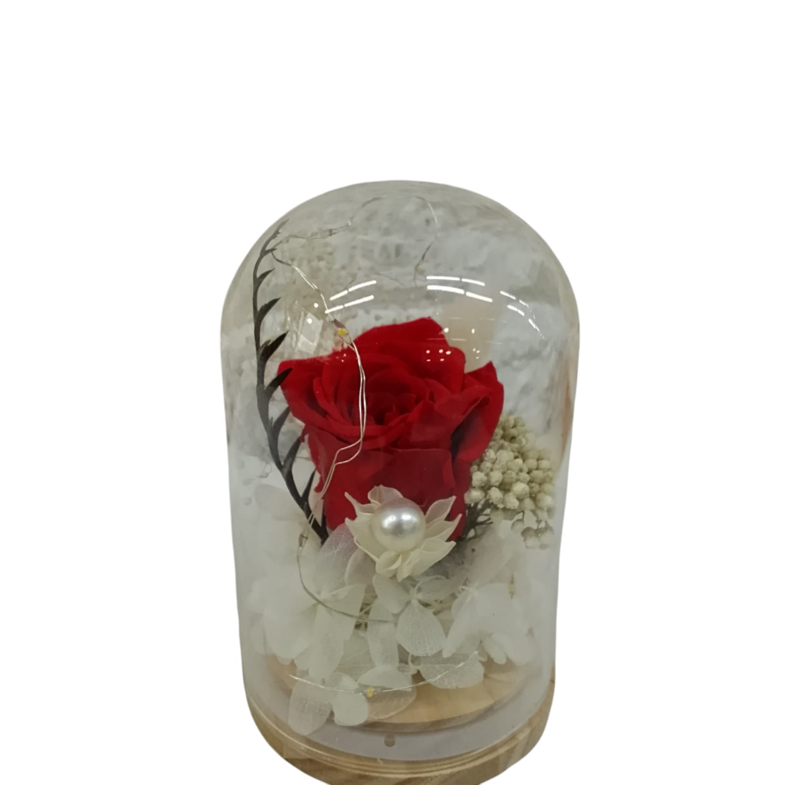 Rosa Artificial Preservada- Roja