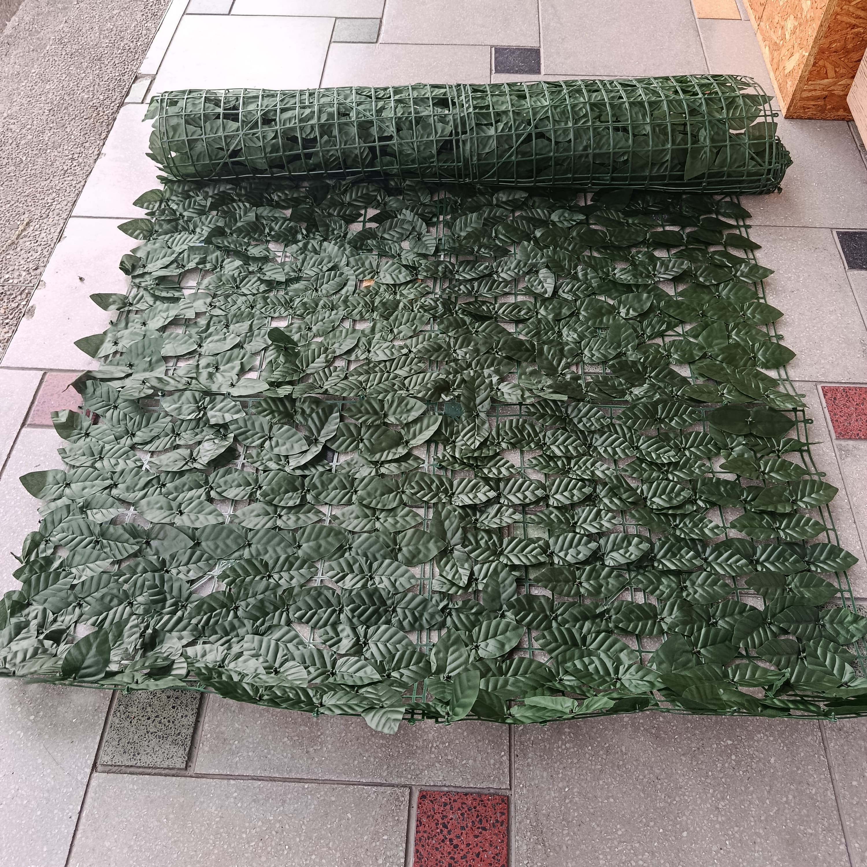 Malla de Hojas Tipo Hiedra Artificial 3x1 Metros