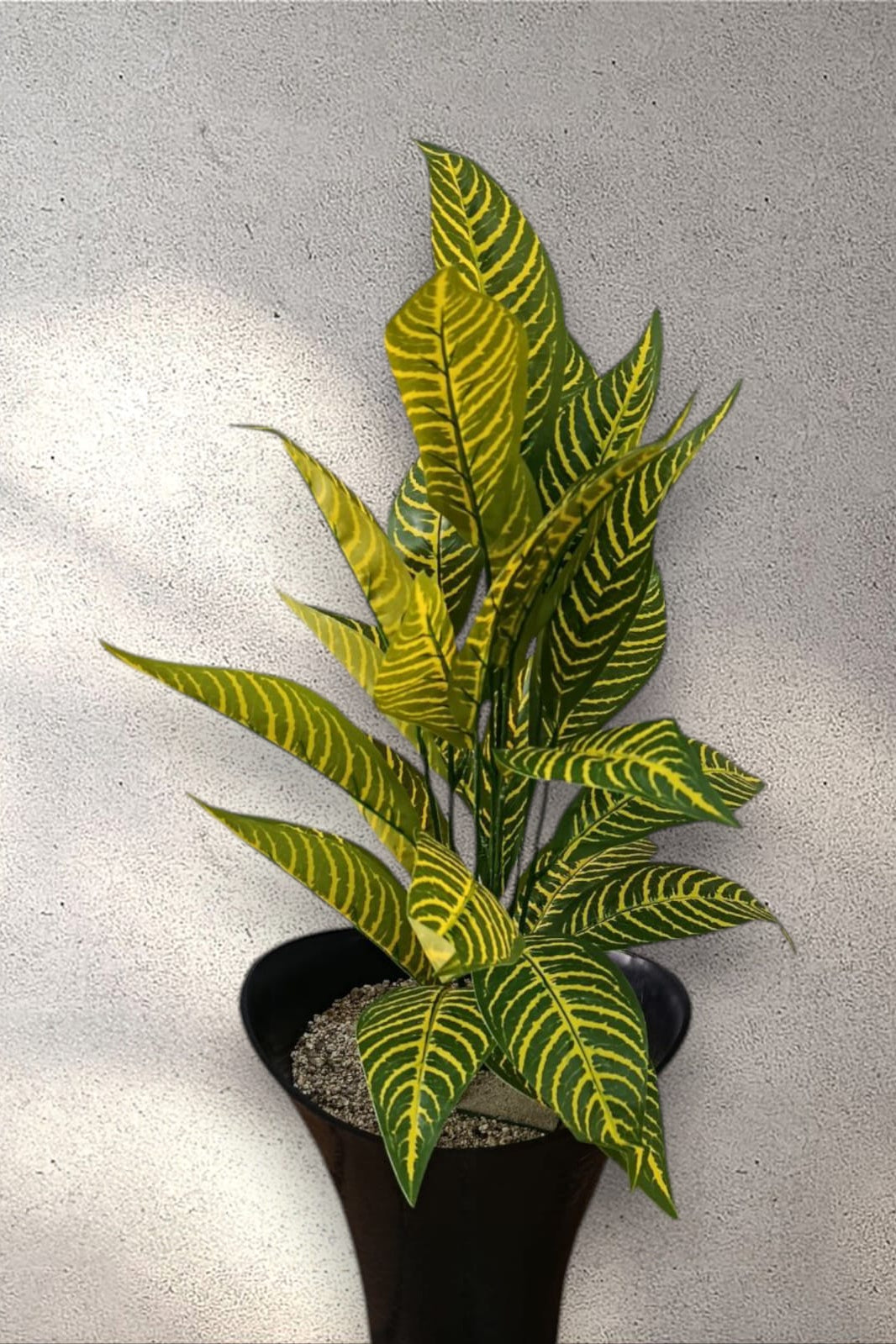 Planta Larga de Croton Artificial 70cm