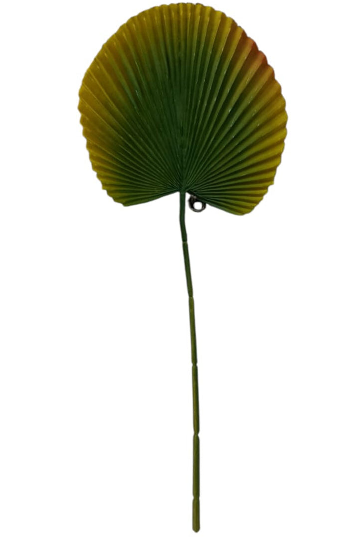 Hoja de Abanico Artificial Latex 37cm
