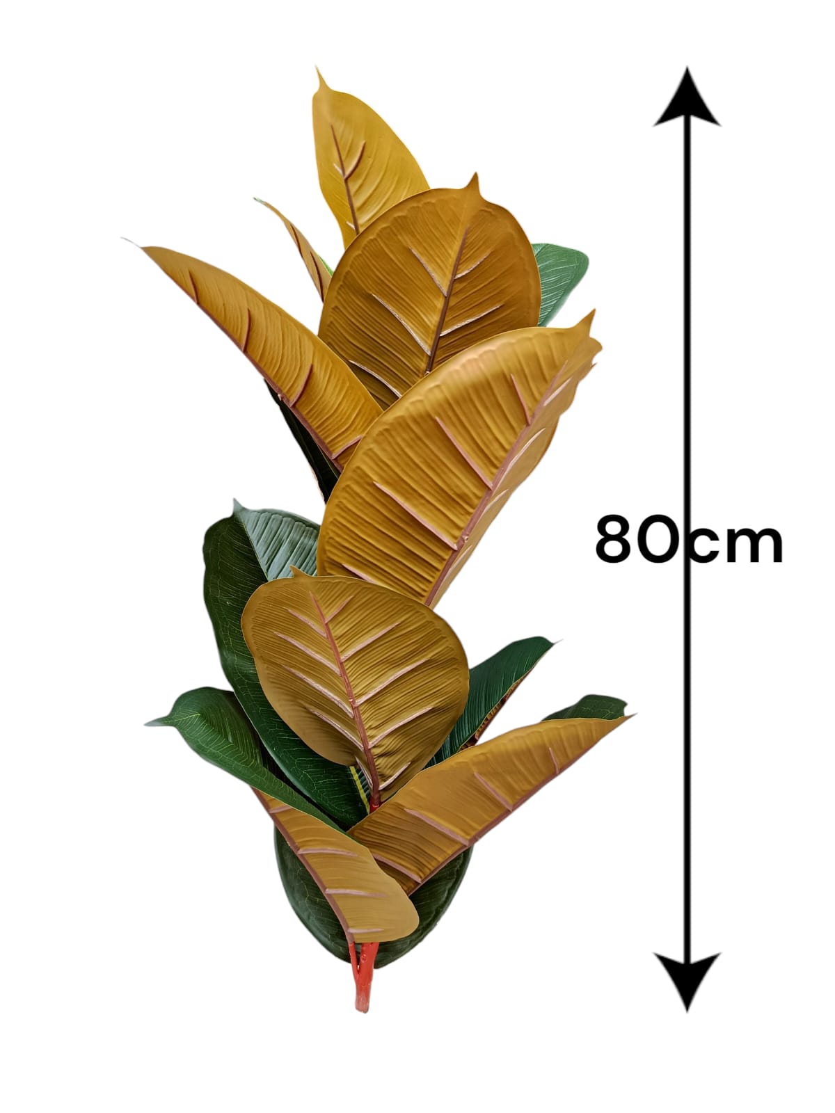 Planta Ficus Elástica Artificial 80cm