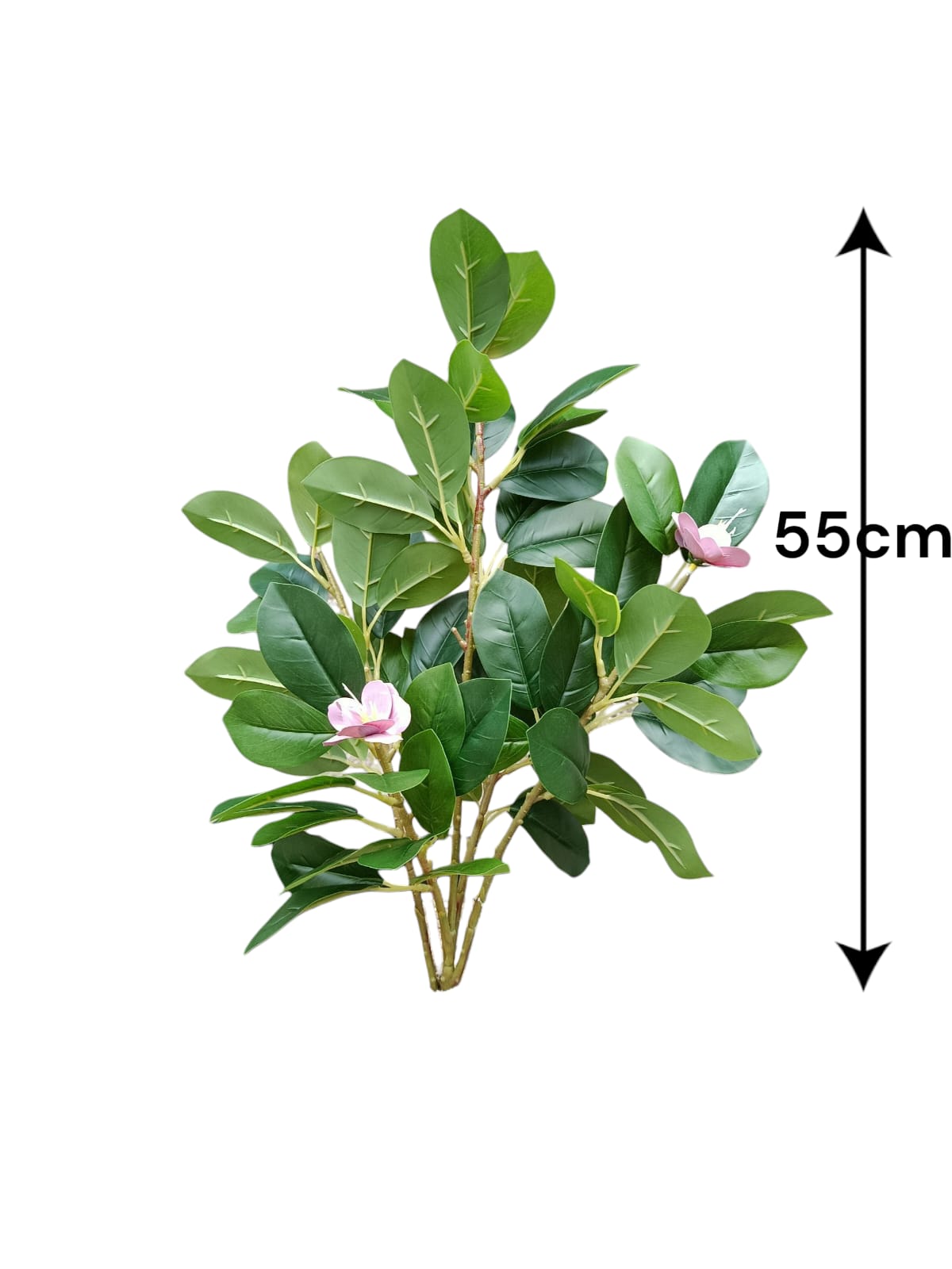 Planta Magnolia Lila Artificial 55cm