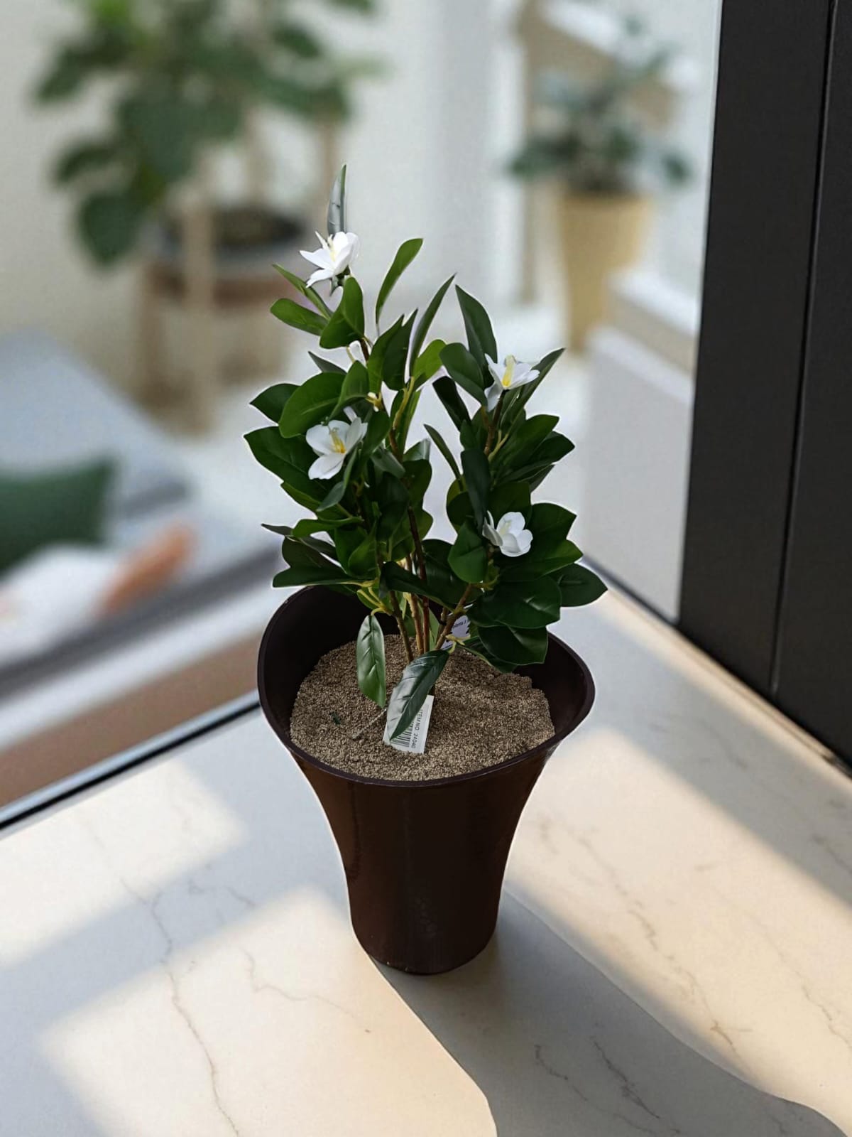 Planta Magnolia Blanca Artificial 55cm