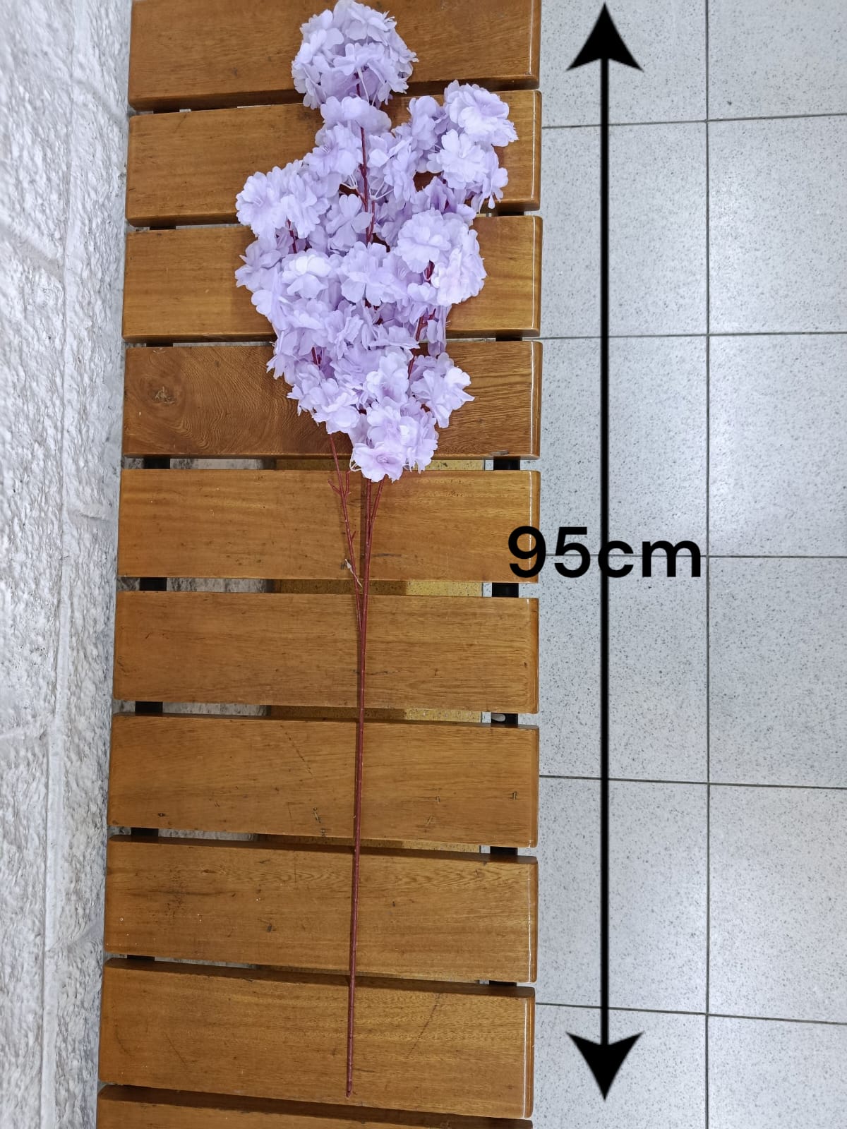 Rama de Cerezo Premium Lila 95cm