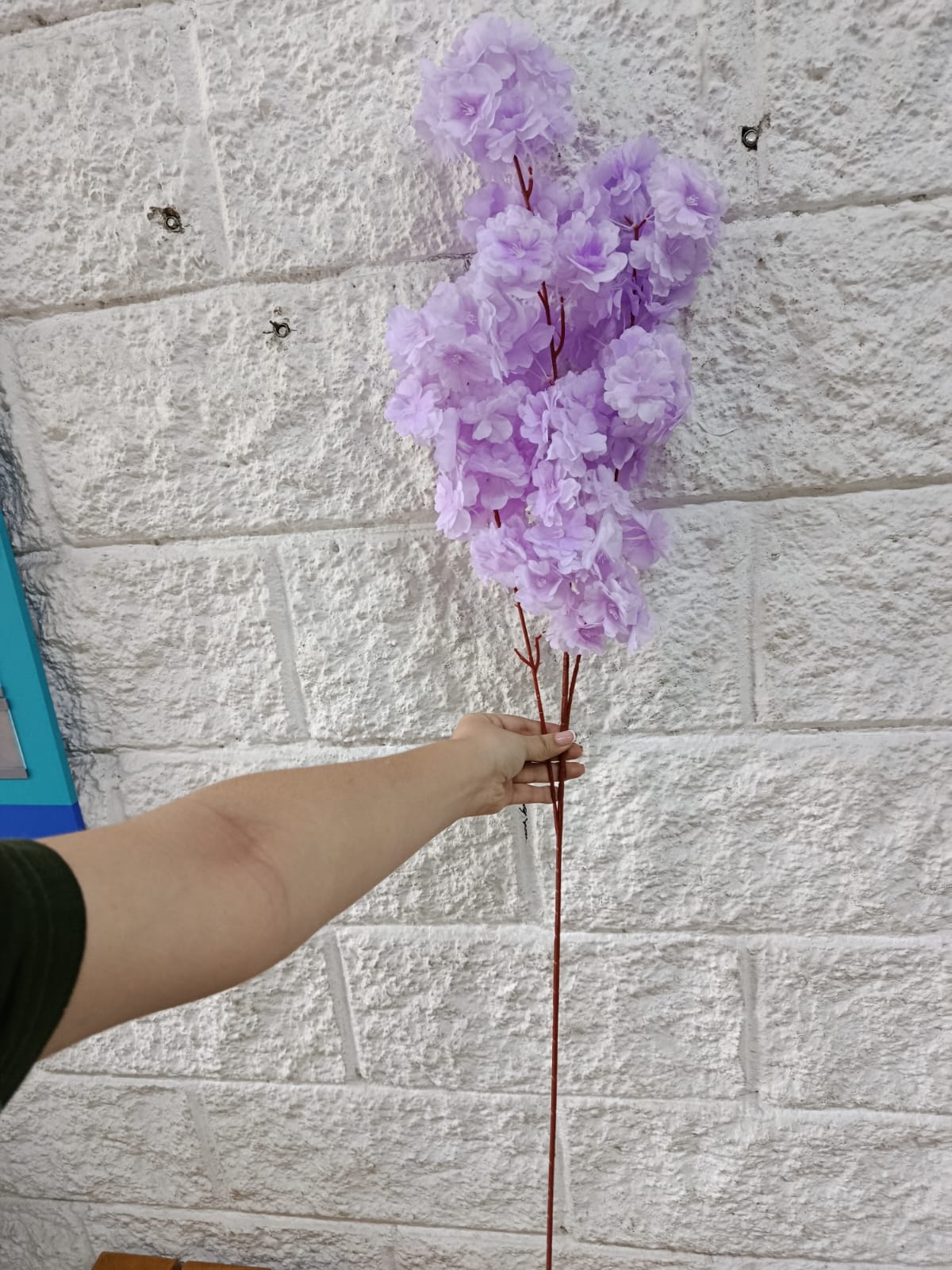 Rama de Cerezo Premium Lila 95cm