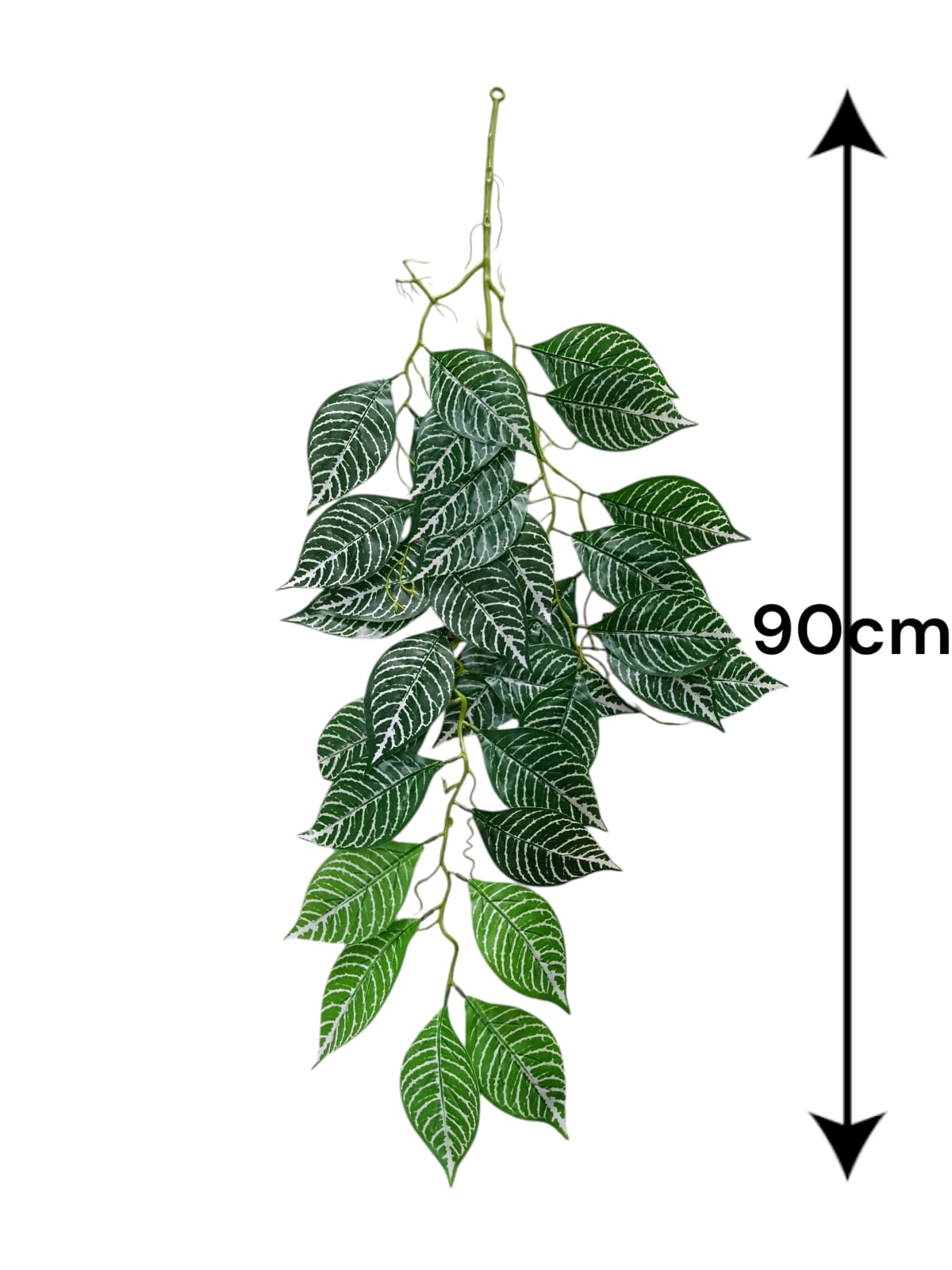 Rama Colgante Beteada Estilo Fittonia Albivenis 90cm