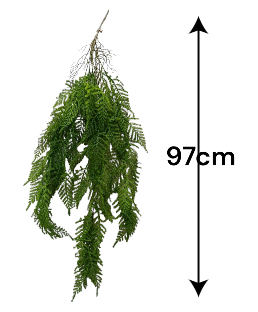 Colgante Helecho Tipo Musgo Premium 97cm