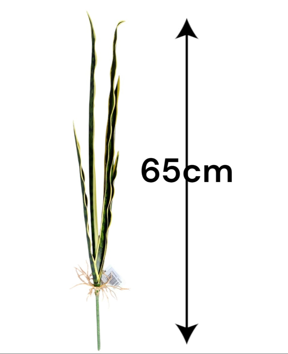 Planta Lengua de Suegra Artificial Para Matera 65cm