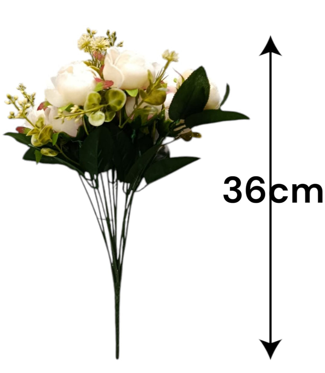 Ramo Peonia Grande Artificial 36cm