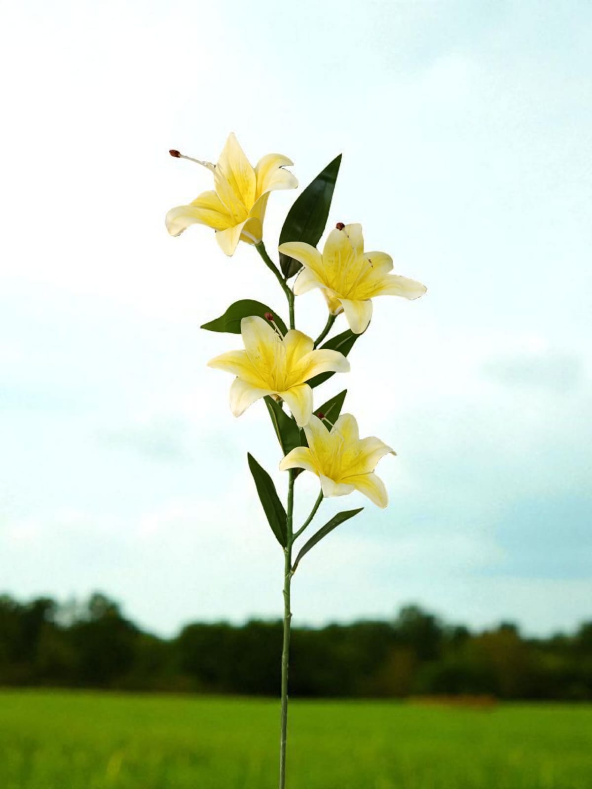 Ramo Lirios x4 Artificial 1.04mts