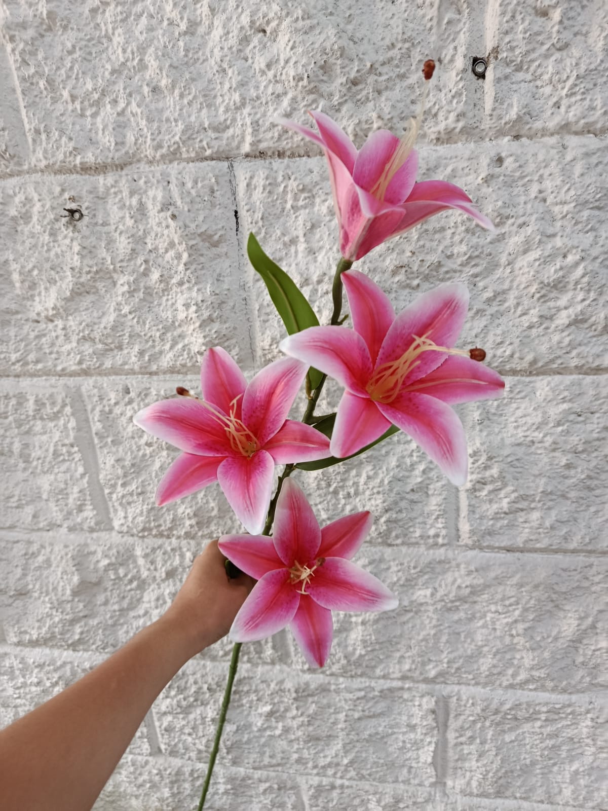 Ramo Lirios x4 Artificial 1.04mts