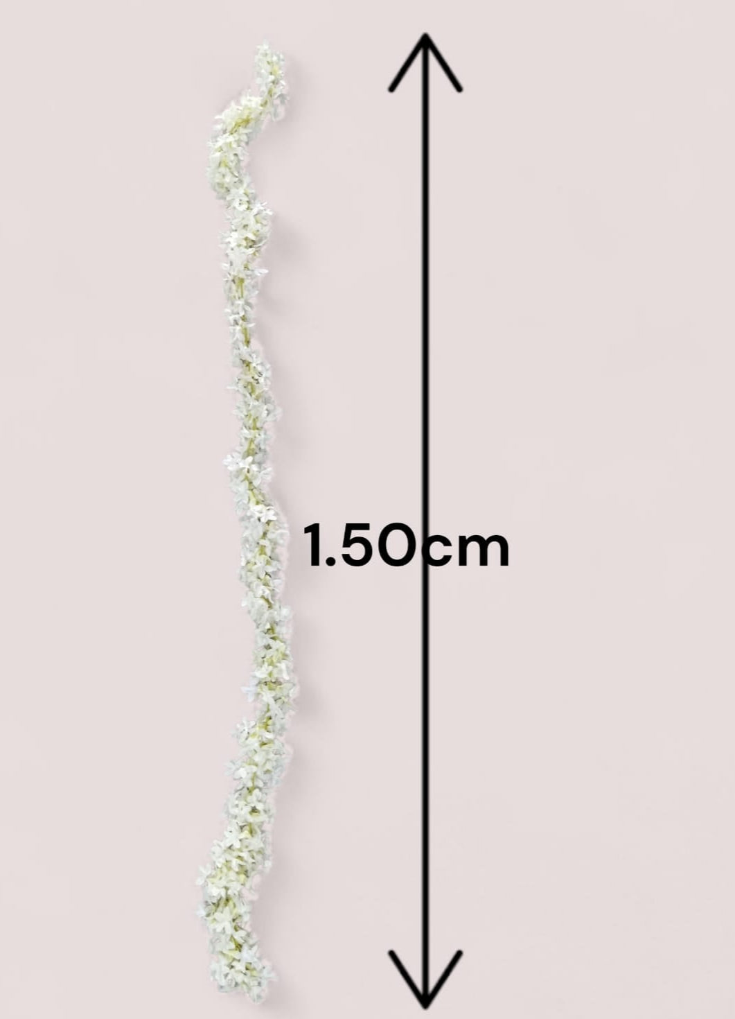 Tira Colgante Florecitas Blancas 1.50mts