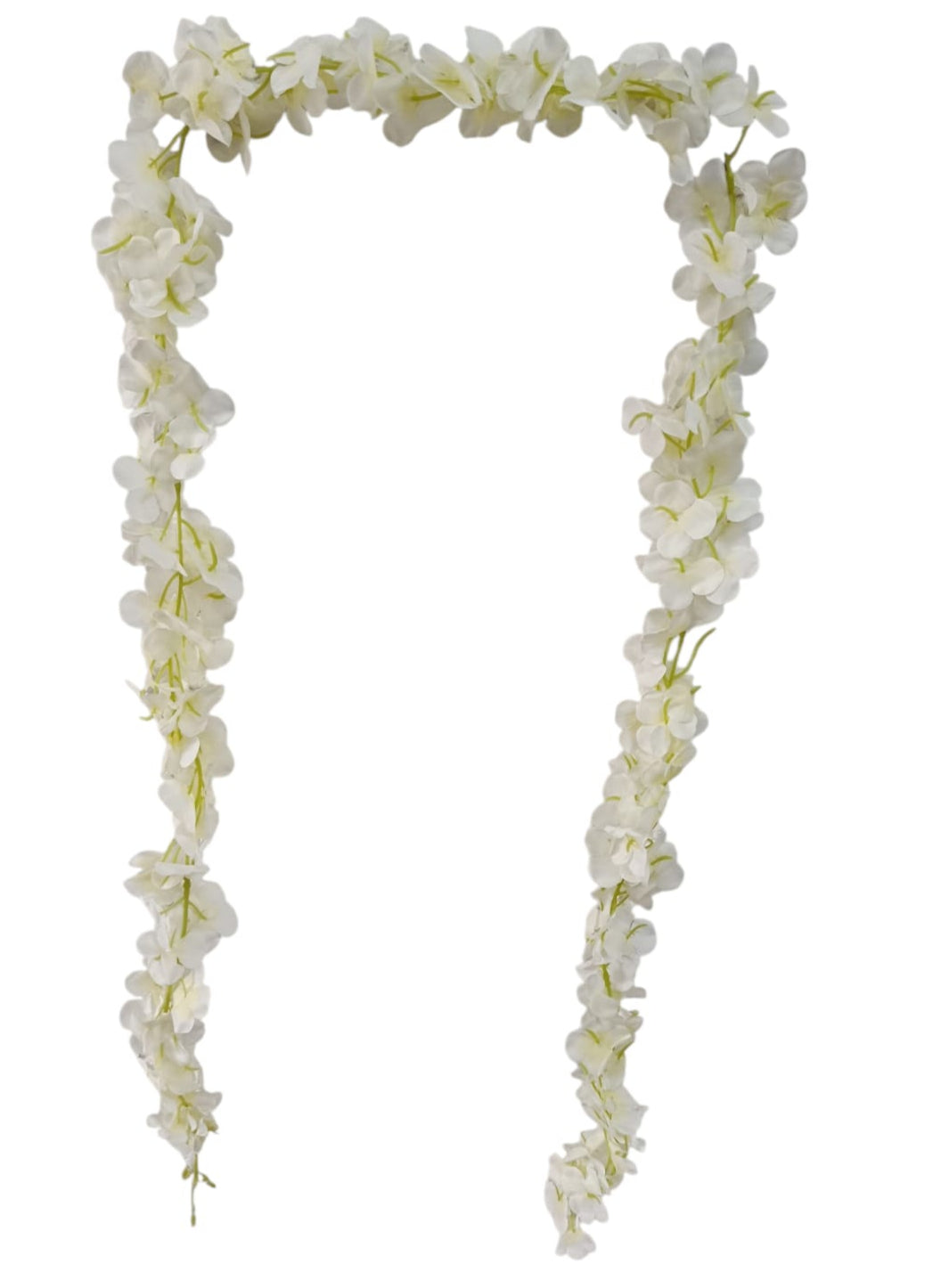 Tira Colgante Flores Blancas Sencilla 2mts