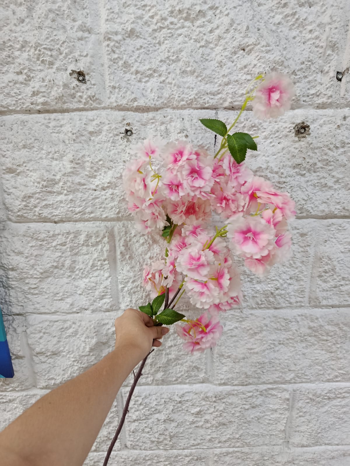 Rama de Cerezo Premium con Hojas 95cm