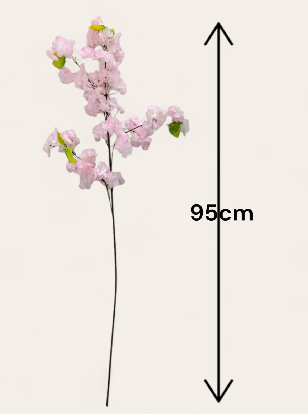 Rama de Cerezo Premium Rosa Claro 95cm
