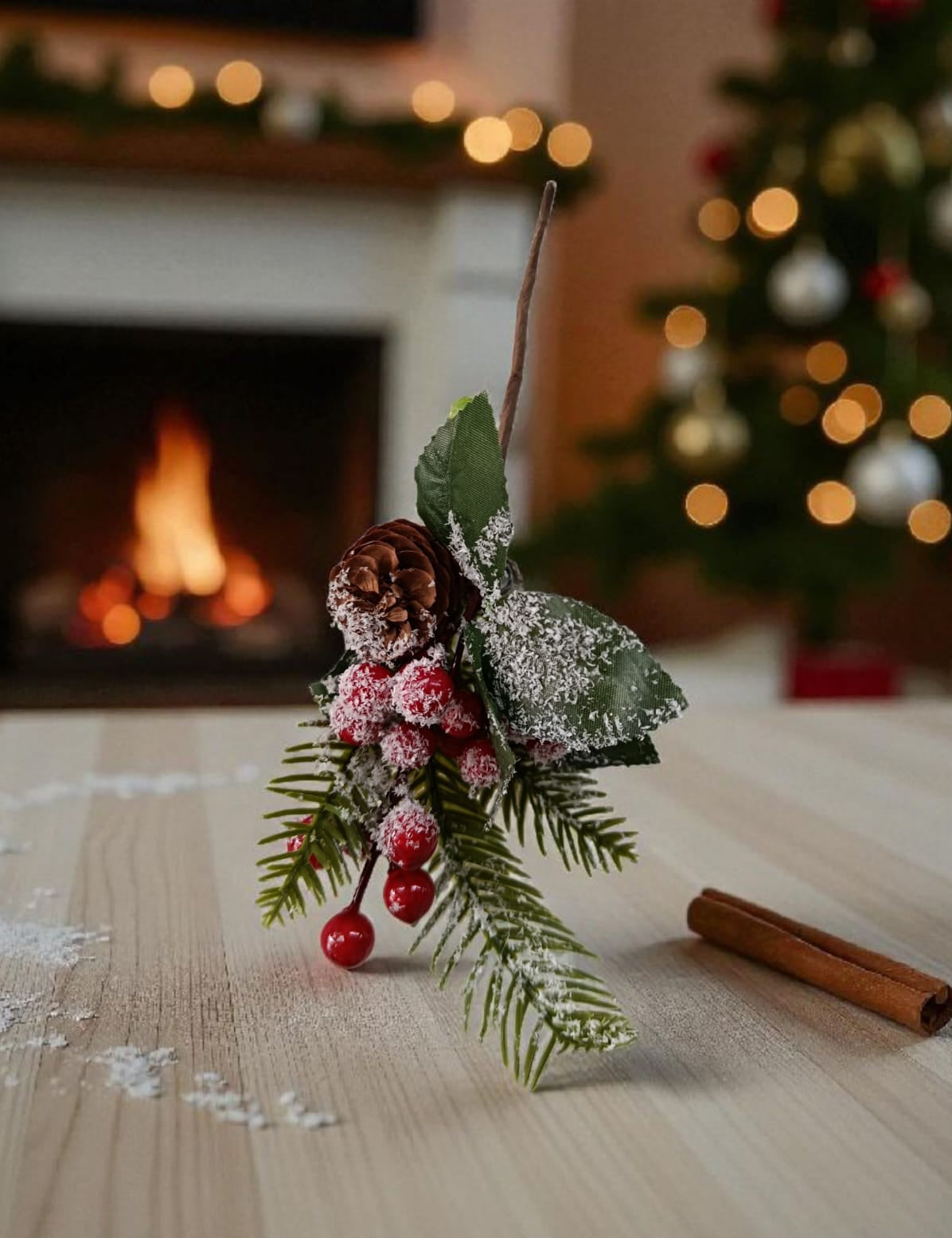 Pino con Piña Navideño 20cm