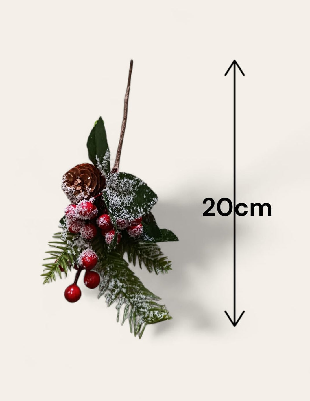 Pino con Piña Navideño 20cm