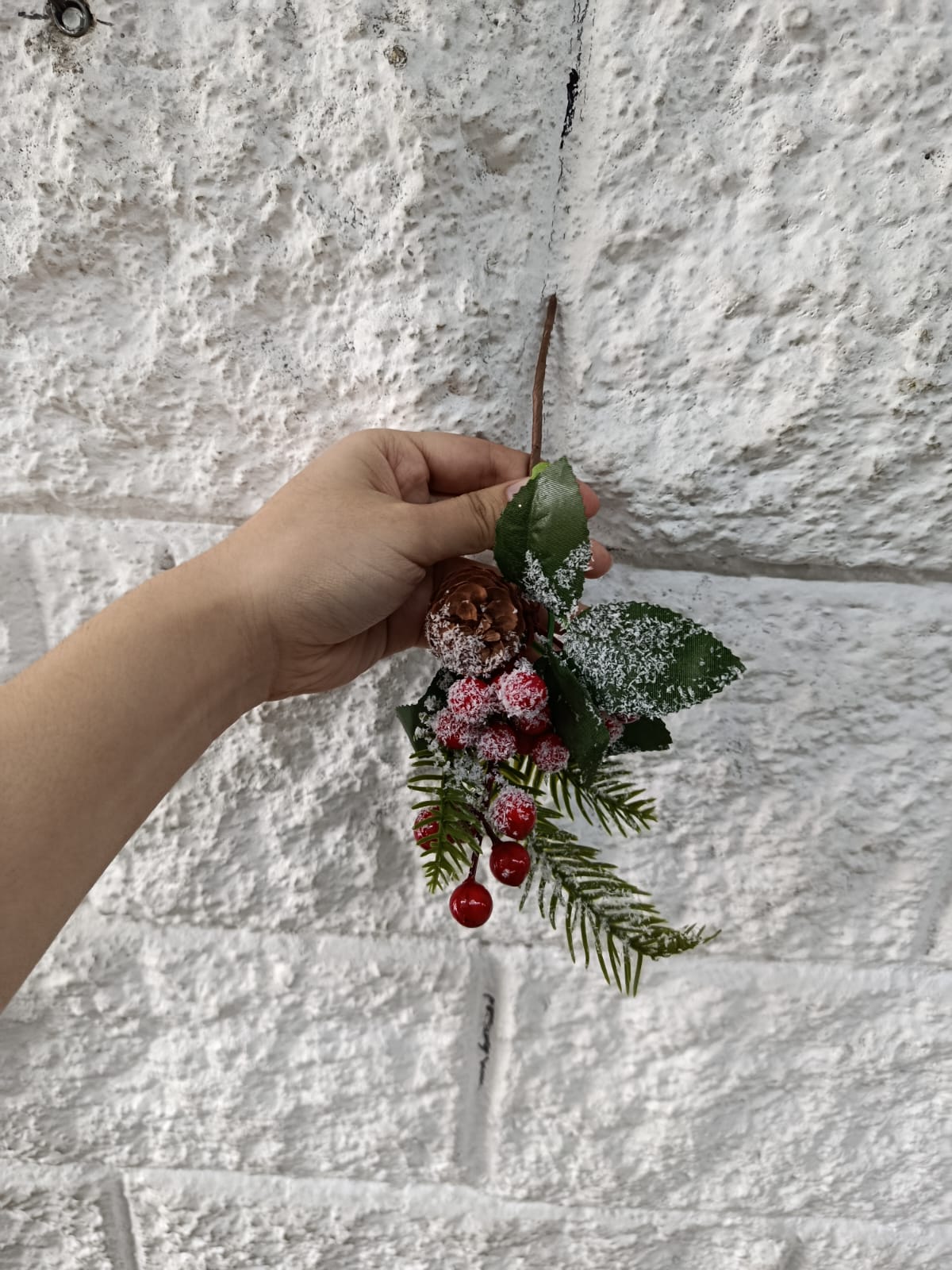 Pino con Piña Navideño 20cm