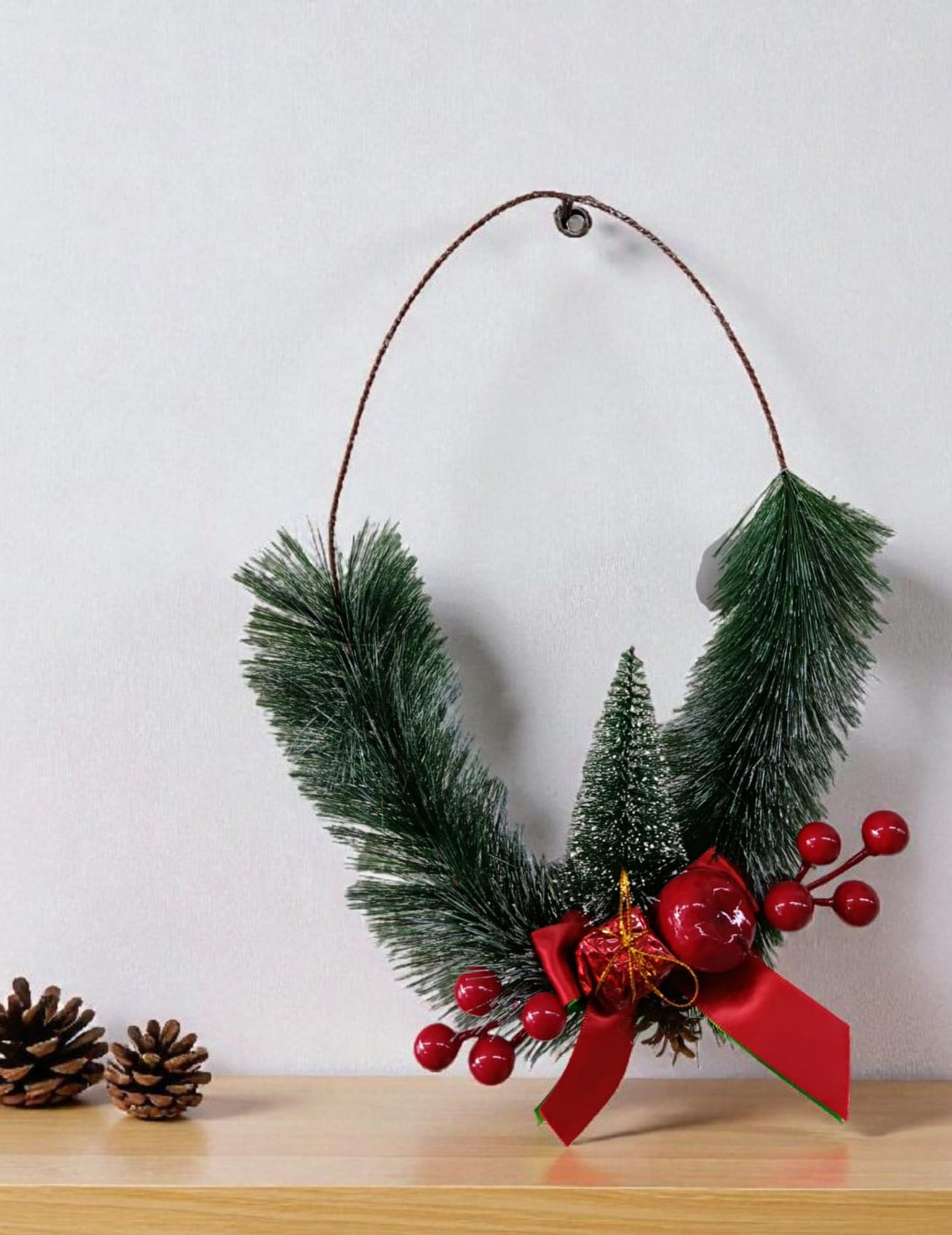 Guirnalda Redonda Con Frutos 30cm