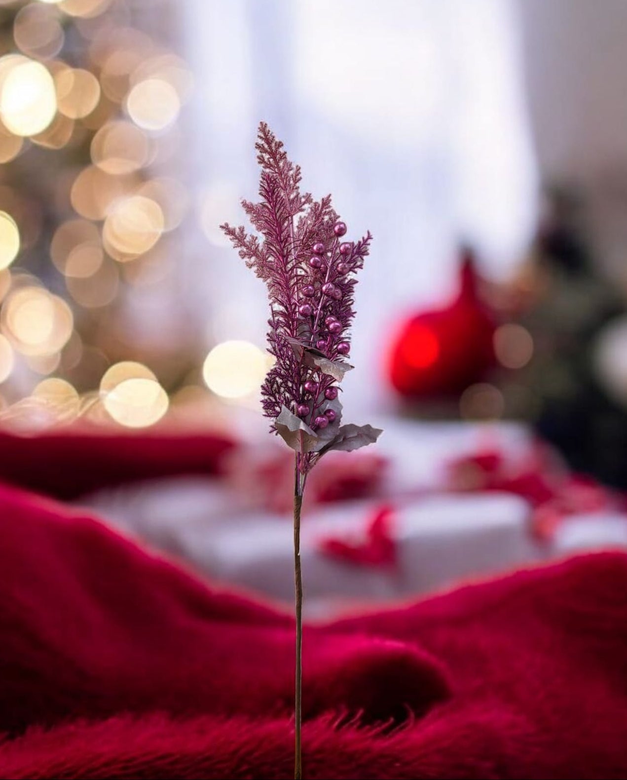 Pino Navideño Morado 63cm