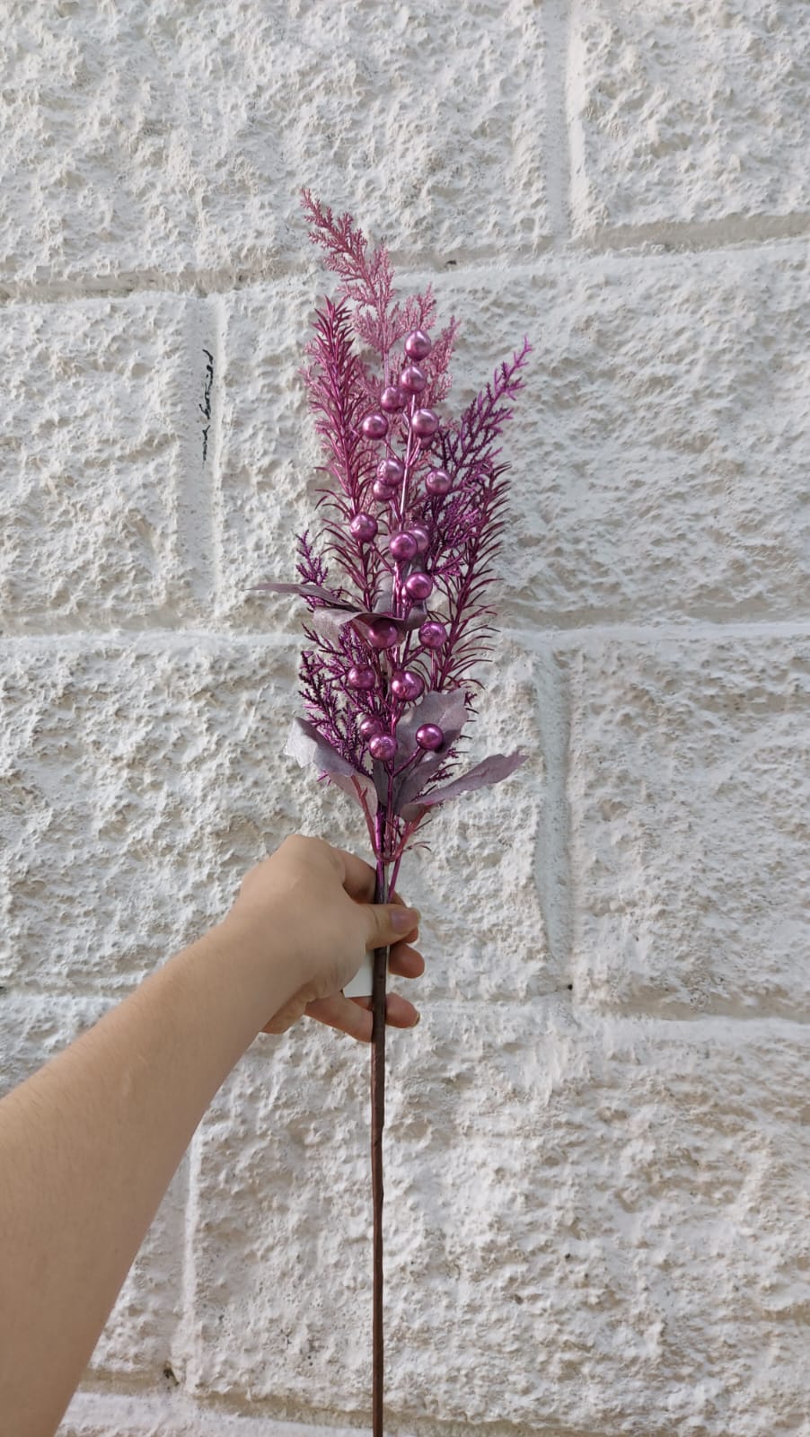 Pino Navideño Morado 63cm