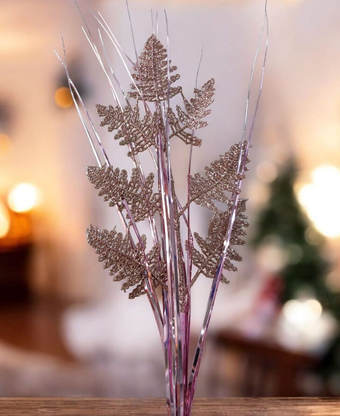 Hoja Rosada Larga 78cm