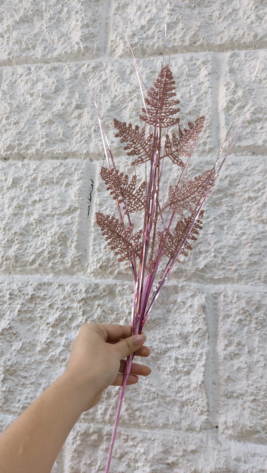 Hoja Rosada Larga 78cm