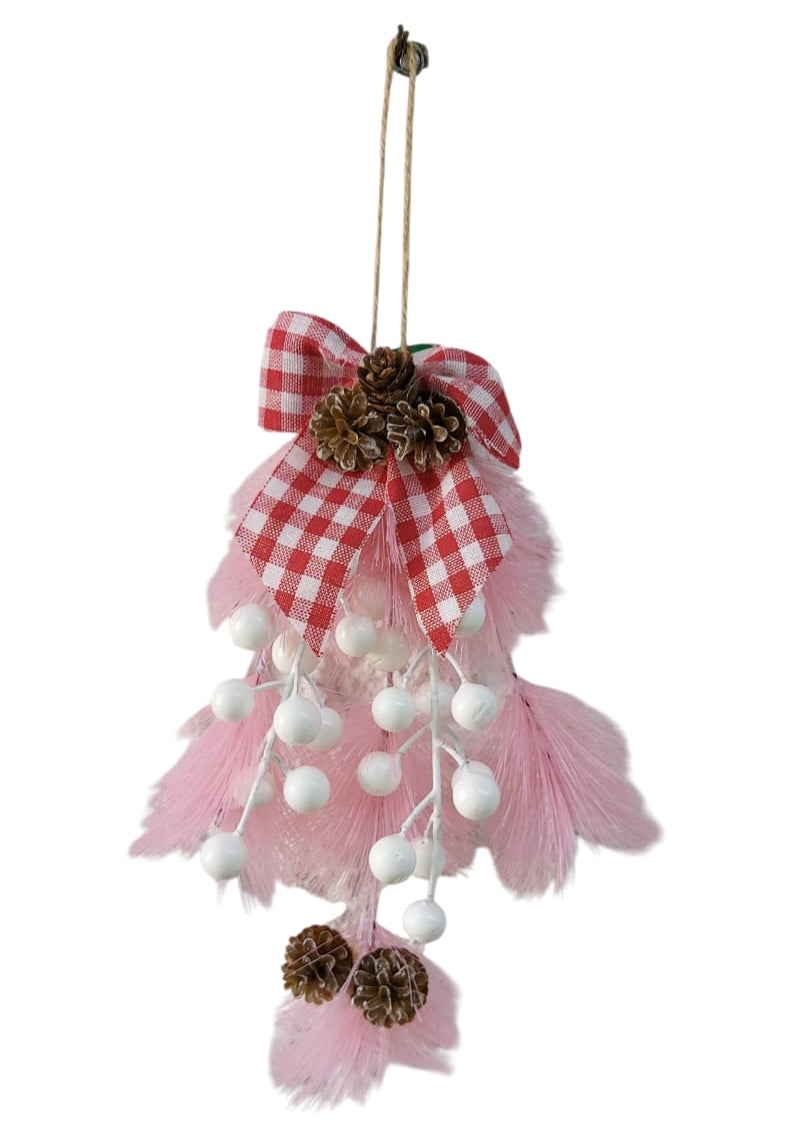 Moño de Espiga Rosada 35cm