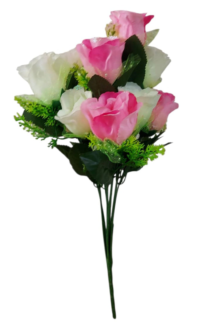 Ramo Rosa Blanca/Rosada 44cm