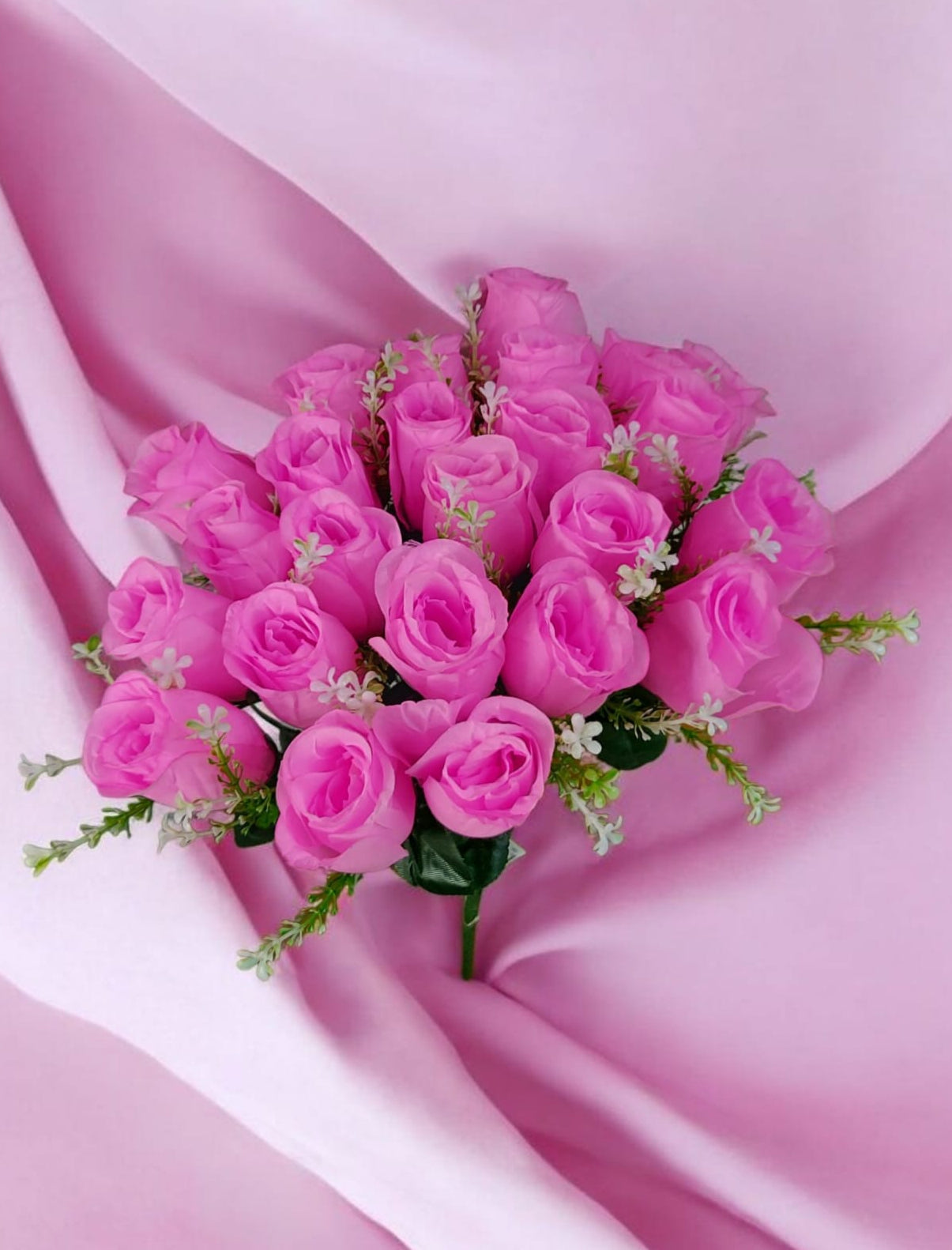 Ramo de Rosas Coquet Fucsia x20 45cm