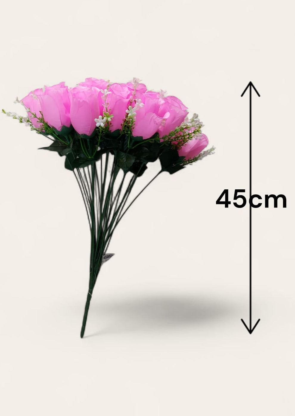 Ramo de Rosas Coquet Fucsia x20 45cm