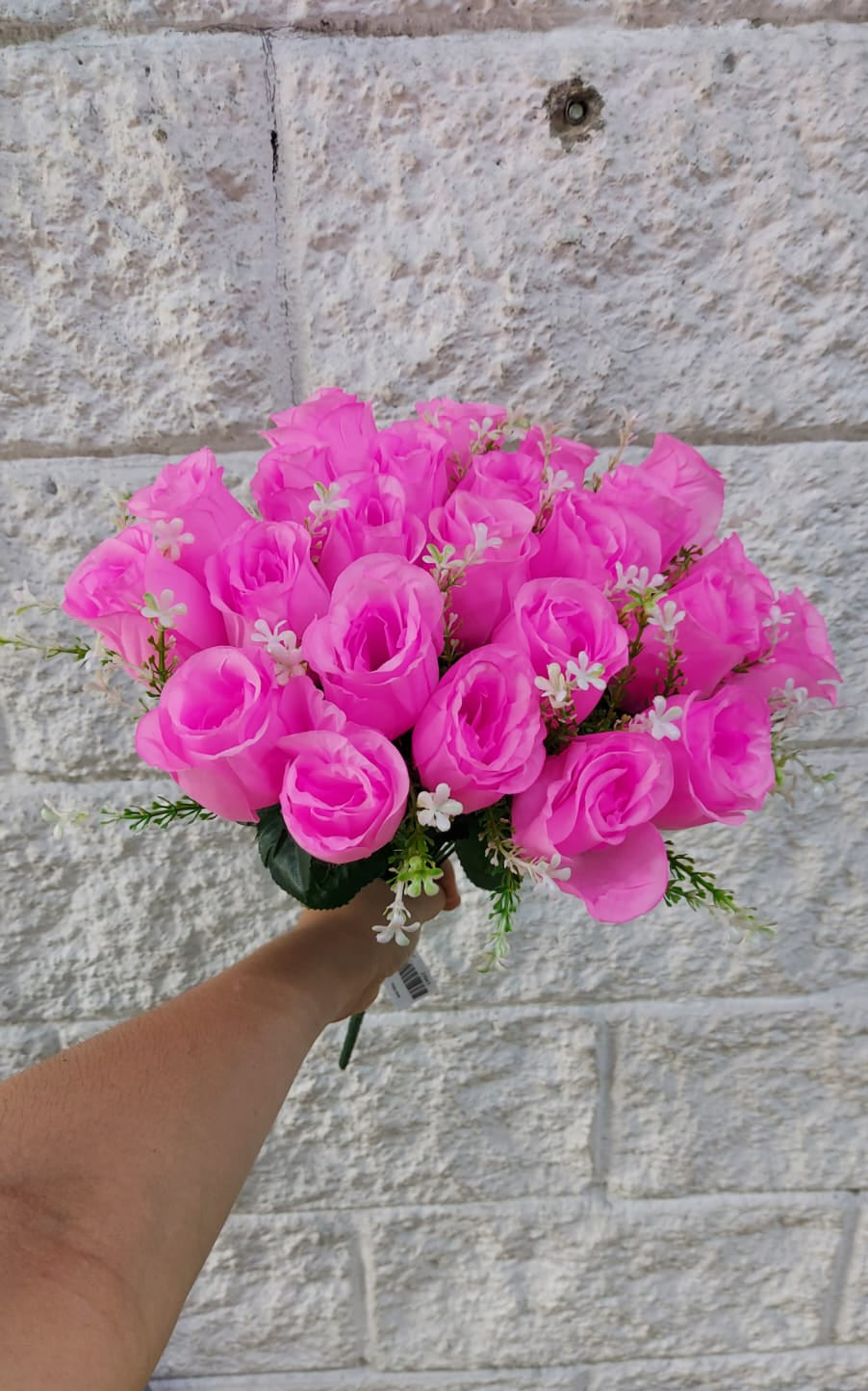 Ramo de Rosas Coquet Fucsia x20 45cm